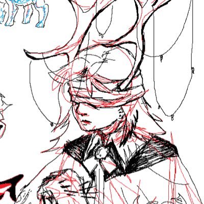 CharlotteMaybe's profile picture. 🏳️‍⚧️she/they. miserablesea on insta, lost my old twt account. Mainly for sketches and art that I cant post on main.