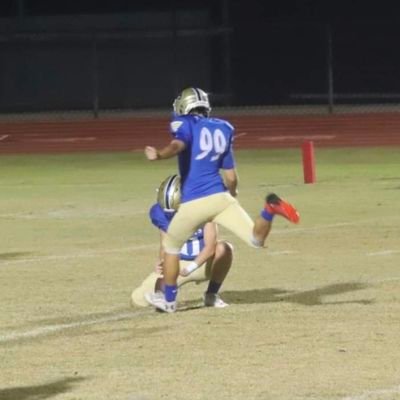 Football kicker and soccer defender at Southeast Bulloch High /
#99 /
Senior