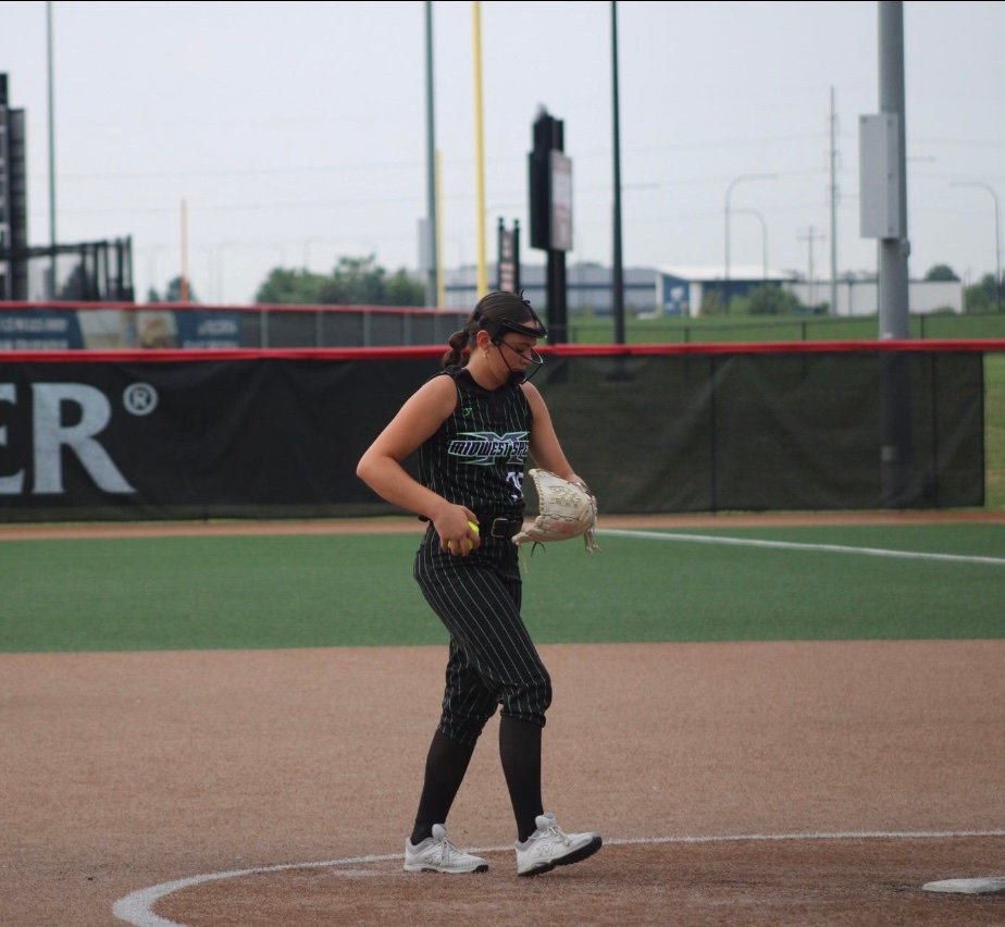 Ava Knutson | Midwest Speed 16U Gold – Kraml #52 | Sauk Rapids HS #16 | Class of 2028 | P/RF | avaknutson2028@gmail.com
