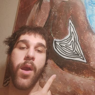 mahradAKAhim's profile picture. goofing around