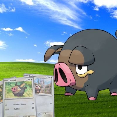 Just someone who really likes that big PIG pokemon Lechonk. I am aiming to collect as many Lechonk cards as I can get. I'm hoping one day for an SIR. oink oink