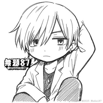 notitled87's profile picture. ┃小説・音楽・イラストを創る人┃※無断転載🈲 自作発言🈲 ┃「IQ」「芸術性」「美貌」と引き換えに、色々失った男(神の被害者)┃