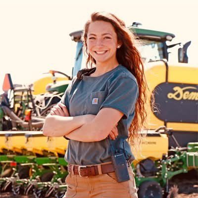 I'm here to educate people about farming in the midwest while I'm learning myself.