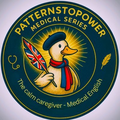 AnglaisMedical's profile picture. De la panique... à la confiance. 

L’anglais médical pour soignants francophones.
Trois niveaux progressifs de formation avec la méthode PatternsToPower.