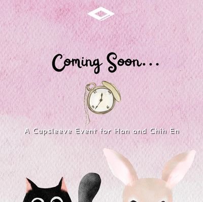 A Birthday Café Event for Chih En and Park Han of AHOF 🐈⬛️🐰 #WangjaChiHanGetTogether