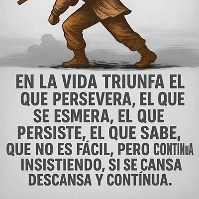 La vida es un viaje. no un destino aprender a disfrutar el paseo.