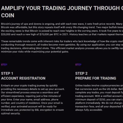 quantrixcoin's profile picture. Visit the official Quantrix Coin webpage and fill in the brief registration form. All you need is your name, email address and phone number.