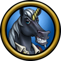 I'm a stallion (with a horn, of course) and the best dueling tips in town.