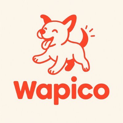 wapico202505's profile picture. 「はしゃいで、あそんで、まいにちワクワク！」Wapico 

“いちばん楽しい瞬間”を、いちばん近くで。
Wapicoは、パピーや若い犬たちが思いっきり遊んで、のびのび過ごせるように。
カラフルで元気いっぱいなデザインと、ワクワクするアイテムで、
毎日の「たのしい！」を応援します。