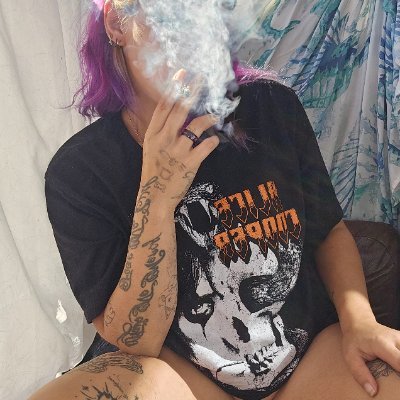 KittyEclipse777's profile picture. Just your alt power couple coming home💜Happily Married💜Pineapple Club 🍍💜You do you Boo 💜30💜*NSFW*✨️Domme💜Mummy's Home💫 We know you want to .... 👇