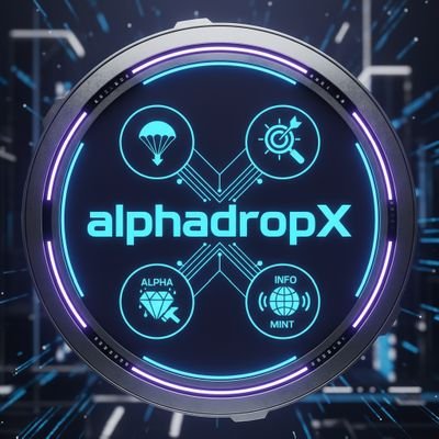 AlphaDropXYZ's profile picture. 📡 Scanning the blockchain for drops & mints
🧩 Curated alpha | Real insights | No noise
🚀 Unlock your next big claim with #AlphaDropX