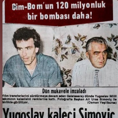 ZORAN SİMOVİÇ ‘ÇOÇE’ BENİM HİKAYEM GALATASARAYLI EFSANE KALECİ ZORAN SİMOVİÇ Doğuştan Karadağlı, Kruşevac toprağından muhteşem bir kaleci olarak çıktı,