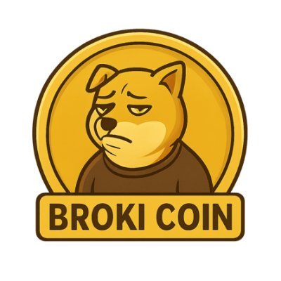 BROKI is a community-driven meme coin symbolizing the humorous struggle of being