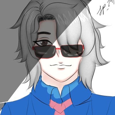 I've been drawing for 4 year and i like to draw my favourite vtuber