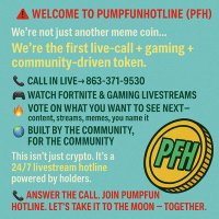 Pumpfun Hotline (@pumpfunhotline) Twitter profile photo