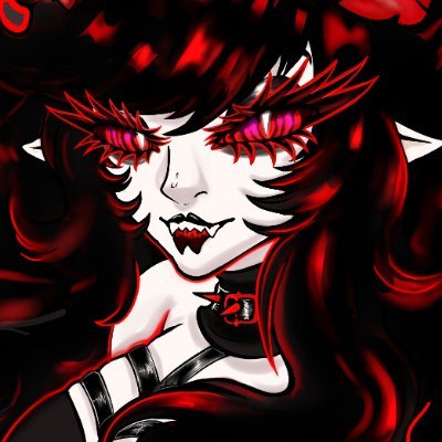 KaiziDreki's profile picture. 🕯️Abyssal Chaos Dragon🕯️
🩸 Full Time Artist 🩸 Goth 🩸 Polyam 
🕯️Demisexual / Non-Binary
🩸18+ MDNI
 https://t.co/oBlXRxSJ7b
  https://t.co/t3hfd5A7dN