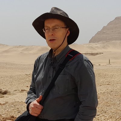 Historian of Alexander the Great (especially his tomb), Alexandria, the Pharos lighthouse, Antinous... Specialist in electromagnetics, radiation physics...