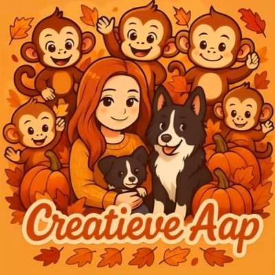 CreatieveAap's profile picture. Creativiteit en originaliteit bij Creatieve Aap.
Handgemaakte en gepersonaliseerde cadeaus zoals shirts, mokken, waterflessen, stationary en meer....