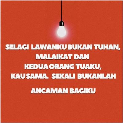 Bersuara ketika yang lain diam. Melawan ketika yang lain tunduk
Kata adalah peluru komunikasi sekali ditembakkan, ia bisa menembus ribuan kepala