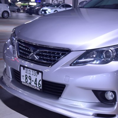 27歳GRX130前期小窓にALOHAと亀さんが貼ってあるマークX(エンジョイ整備士)レオパやトカゲが好き