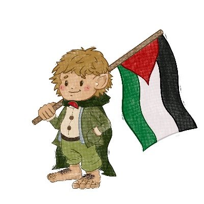 The Free Peoples of Arda supporting a Free Palestine | Fellowship for Gaza