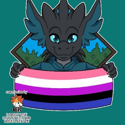 BroadleafRook4's profile picture. I love to RP so don't be afraid to @ me for starters in the tl or in the Dm's. Furry too.
27 yr old Furry and genderfluid, so I switch between He/Him or She/Her