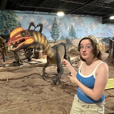 PaleoTrin's profile picture. UTPB Geology Major - Aspiring Paleontologist - Palynology- Hadrosaurs and Sauropod Special Interest - Artist - She/Her