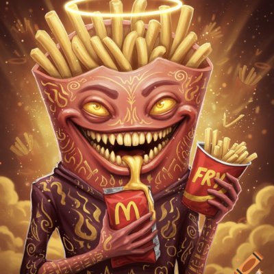 I’m the Fry God.
Shift is open. 🍟 Orders waiting. Don’t be late,fry mutt
Making you 🫵 a FryCuck .
Welcome to the ScamDonalds🖕
