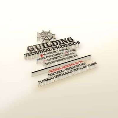 Guildingtech engineering...
Installation of lighting,panal, inverter,solar and industrial installation..