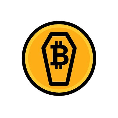 Bitcoffin's profile picture. “When Bitcoin finally rests, Bitcoffin rises.”