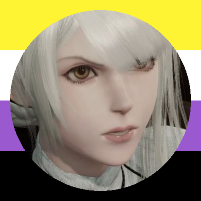 Don't bother closing your eyes. Because what you see isn't half as disturbing as what you don't.
Him/Her/They | 25 | shitpost/rt art
JRPG/VN/Horror Games