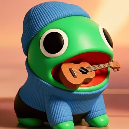 FluorideEnjoyer's profile picture. Pre-war Groyper
Proto Gropper
Glo Gloyper
Rehabilitating the image of ukuleles and AI art