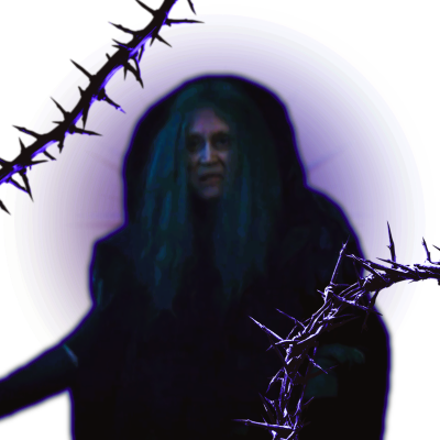 ㅤ ✍️ #𝐒𝐩𝐨𝐨𝐤𝐰𝐨𝐫𝐦 - oc┊old witch┊full-time cannibal┊pilgrim hater┊occasionally sweet┊mischievous prick. ㅤ