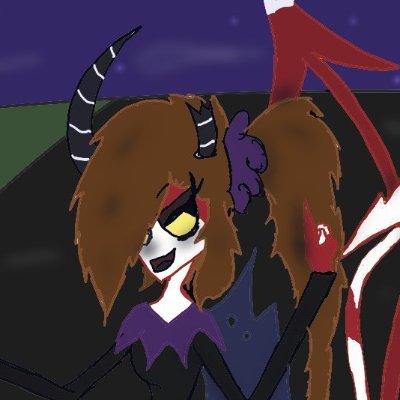 I'm a 30 year old Caffine Addict Goth that loves to write and draw.
I'm a big fanfic writer for fandoms like Hazbin Hotel, Helluva Boss, Monsters Inc, ect.