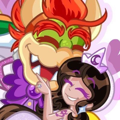 ⋆。˚ ☁︎ ˚。⋆。˚☽˚。⋆ “ the bowser's wife & the dragon warrior's gf ! 💭 ♡ selfshipper + artist ₊˚. #yumetwt #selfshiptwt