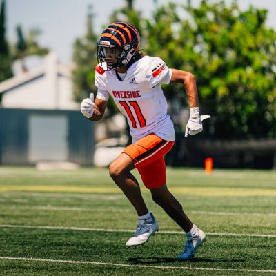 CamdenConnor11's profile picture. 150lbs 6’1/ Wr, Pr, Kr / Riverside City College email-Camdenconnor04@gmail.com cell (951-796-8585)/ 10.66 100m/ 21.76 200m/ 51.1 400m
