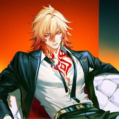 ﹙𝐢𝐥𝐥𝐮𝐬𝐨𝐢𝐫𝐞 / nsfw dd:dne.﹚ silken darkness parts, he ascends, his lance etches destiny, echoes of legend transcend.