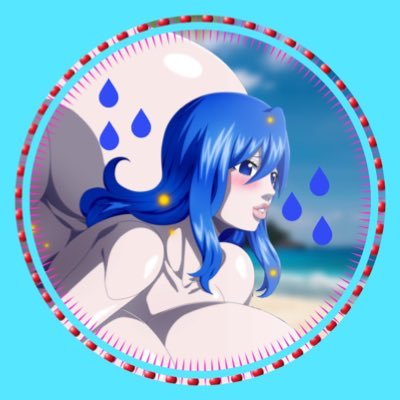 YOUR FAVORITE BLUE HAIRED WATER MAGE!! MDNI 18+