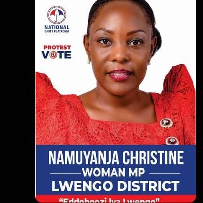 kristinakazibw1's profile picture. Next WomanMp Lwengo District on  @NUP_Ug Card 2026
 @HEBobiwine My President