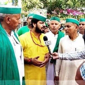 |Farmer Leader|Youth State General Secretary U.P @OfficialBku |Social Activist|Patriot🇮🇳|Gandhian|#ServingForPeace|#जय_जवान_जय_किसान|