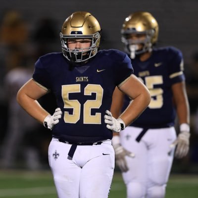 Bloomington Central Catholic High School| DT,T| 6’0 265| #52|IL| class of 2027 | Bench 220, Dead 550, Clean 205, Squat 405| email: anthonybtucci@gmail.com