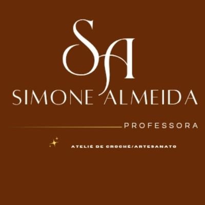 simone_bycroche's profile picture. Simone Almeida by Crochê 
Professora e Artesã 
Aprenda a arte do croche,como hobby,reda extra ou terapia 🌎🪡🧶