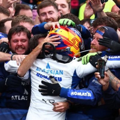 i witnessed carlos first wiliams podium