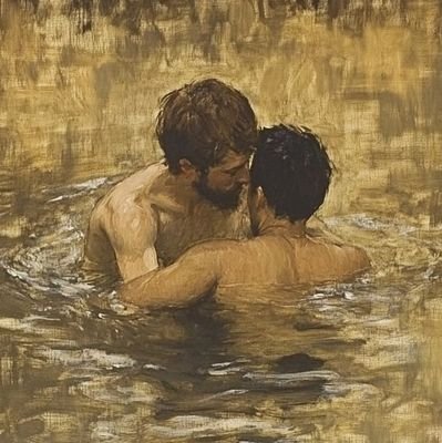 X captures gay men enjoying nature on the beach, in the trees, or in everyday public places💞