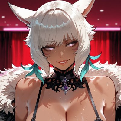 NaughtyRubya's profile picture. Miqo'te and black mage, MNDI, sub/dom 70/30
