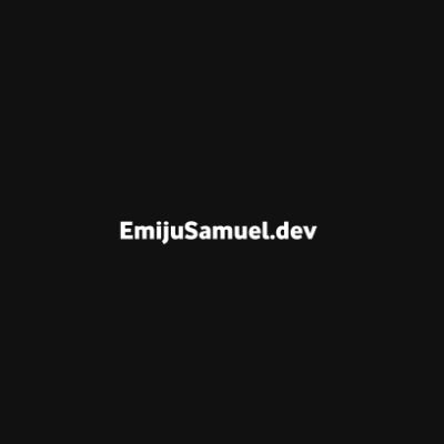 EmijuS70762's profile picture. Web developer | Software engineer

I develop high converting websites, web applications and scalable APIs.