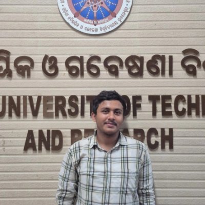 Deepakkumar6543's profile picture. Pursuing MCA at Odisha University of Technology and Research. Rank 5 in ojee 25.