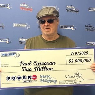 Paul Corcoran from Massachusetts wins $2million powerball Jackpot giving back to the society by paying credit cards
