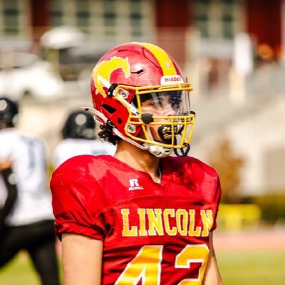 5’10 160 pounds athlete sophomore middle linebacker & running back, wrestler, freshman varsity track star at Lincoln high school sf. 3.6 GPA