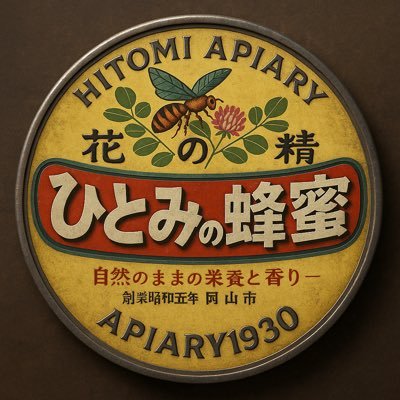 1930年、昭和五年に岡山市で始まった小さな専業養蜂園🐝 三代目の僕はアラフィフの一人親方。専業で三代続く家業はレンゲの激減した80年代後半からポリネーションが主軸に🍓🍈 2030年、創業100年を前に――原点の“採蜜”にも静かに再挑戦中🍯 #家業 #商業養蜂家 #養蜂 #復活 #はちみつ #ポリネーション